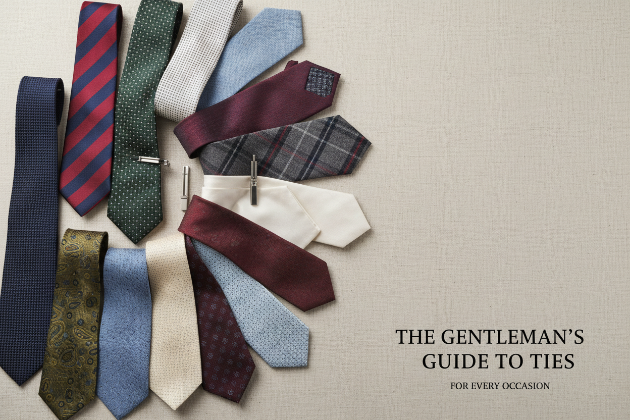 How to Choose the Perfect Tie for Every Occasion (Beginner-Friendly Guide)
