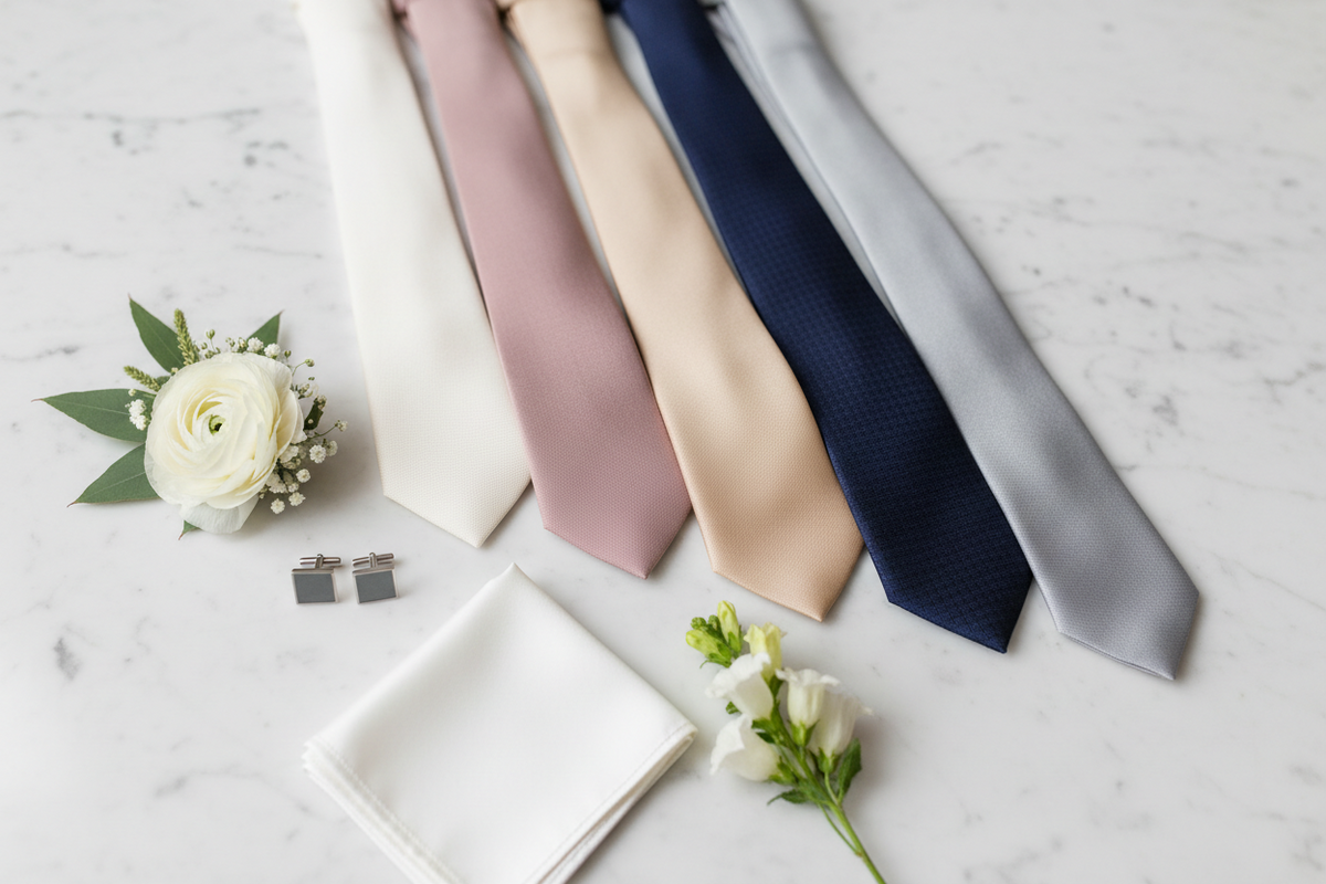 The Complete Wedding Tie Guide for Grooms and Guests
