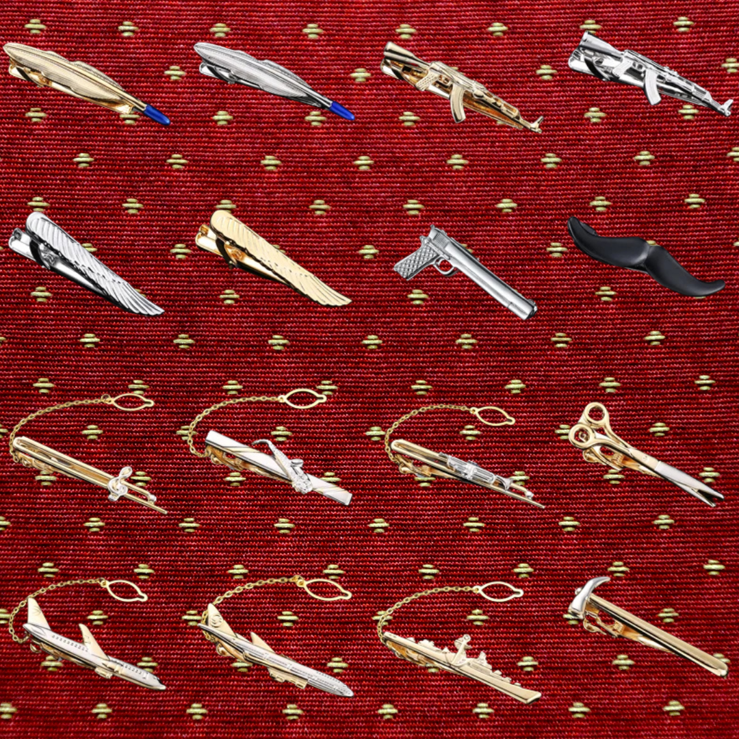 Aviation & Armory Novelty Tie Clip Collection