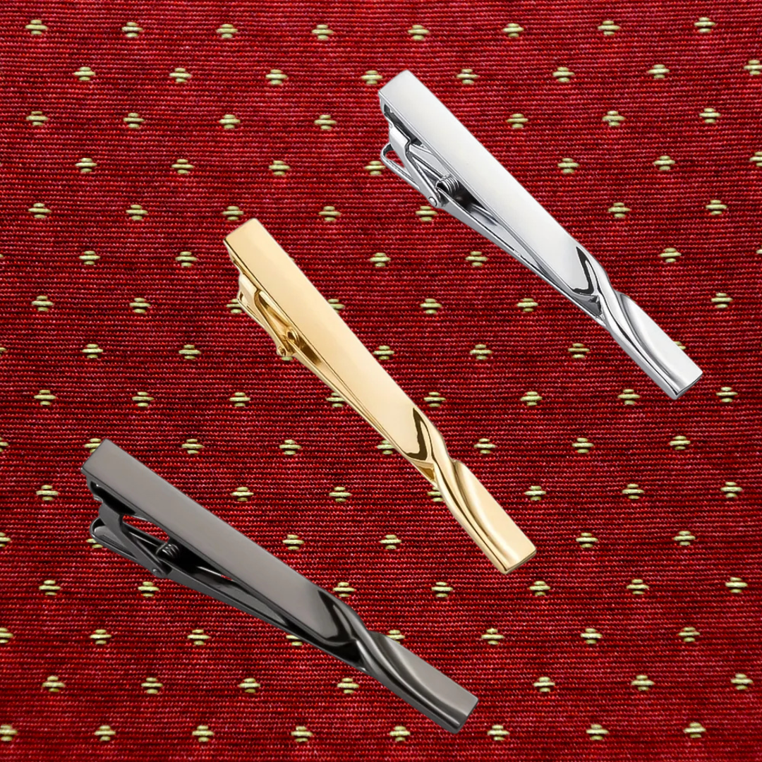 ExecuBar™ Men’s Business Tie Clip – Sleek, Durable Tie Bar for Weddings & Work