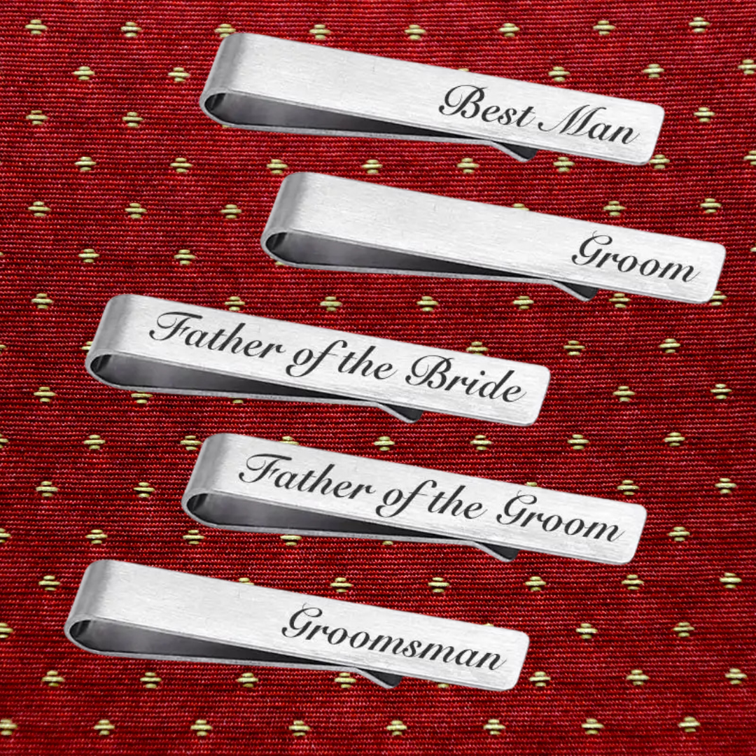Classic Stainless Steel Men’s Tie Clip