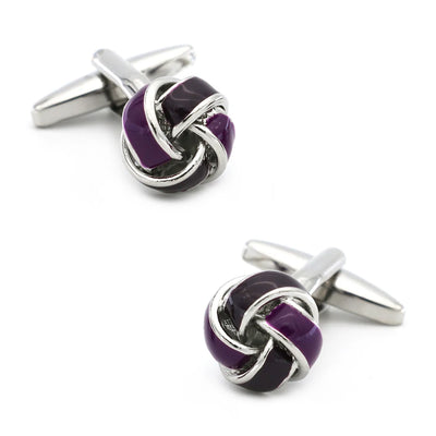 The Windsor Black Knot Cufflinks