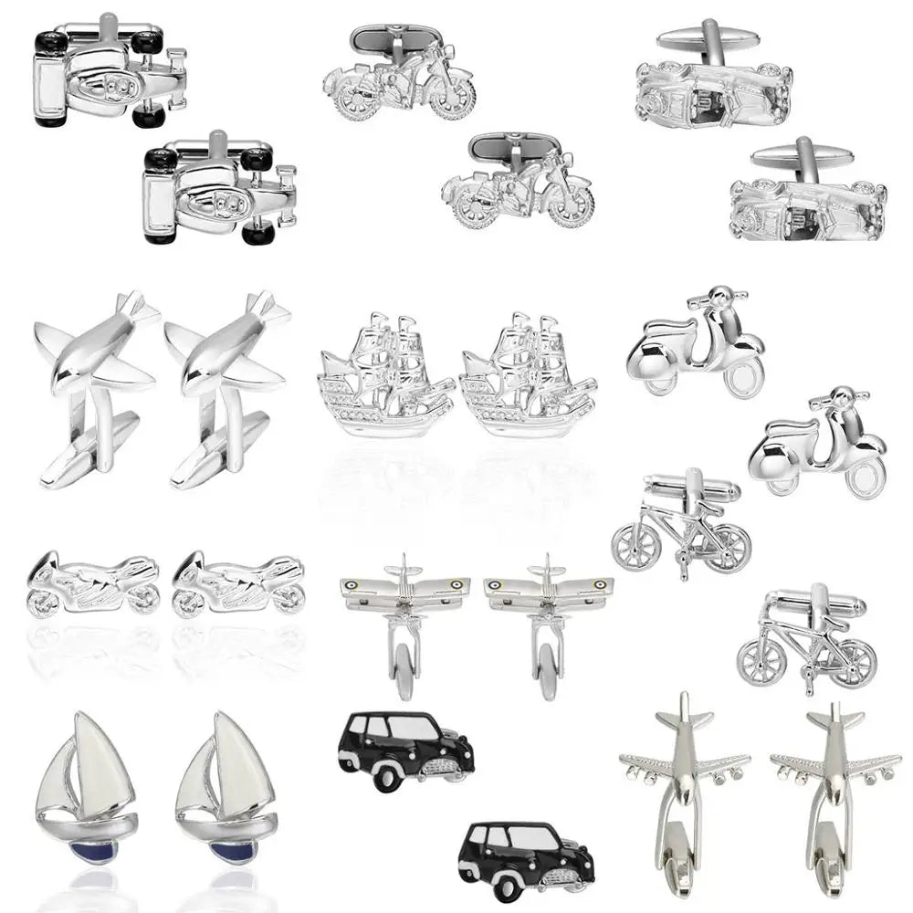 The Montgomery Vehicle Cufflink Collection