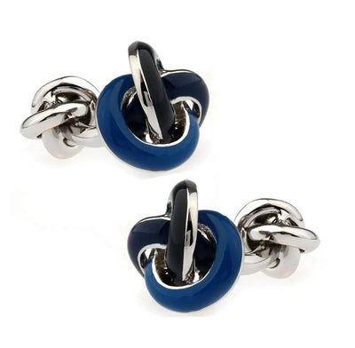 The Windsor Black Knot Cufflinks