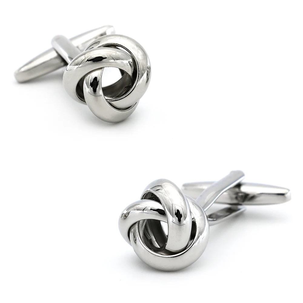 The Windsor Black Knot Cufflinks