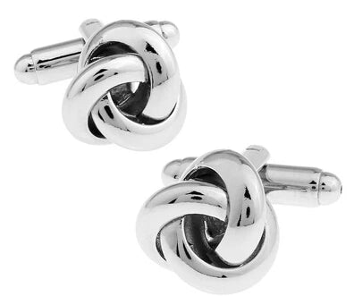 The Windsor Black Knot Cufflinks