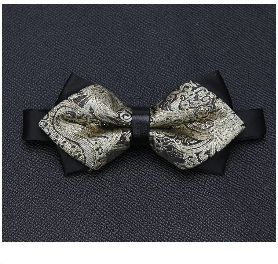Luxurious Butterfly Bow Tie – Elegant Formal Accessory for Men