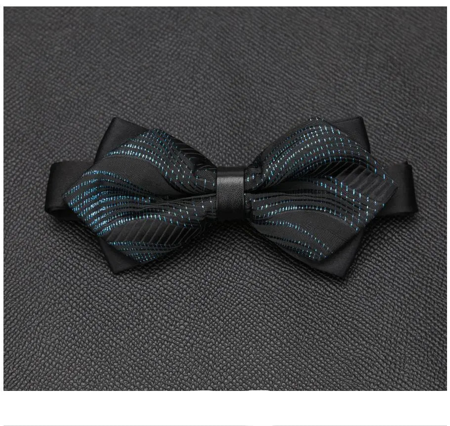 Luxurious Butterfly Bow Tie – Elegant Formal Accessory for Men