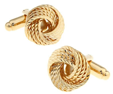The Windsor Black Knot Cufflinks