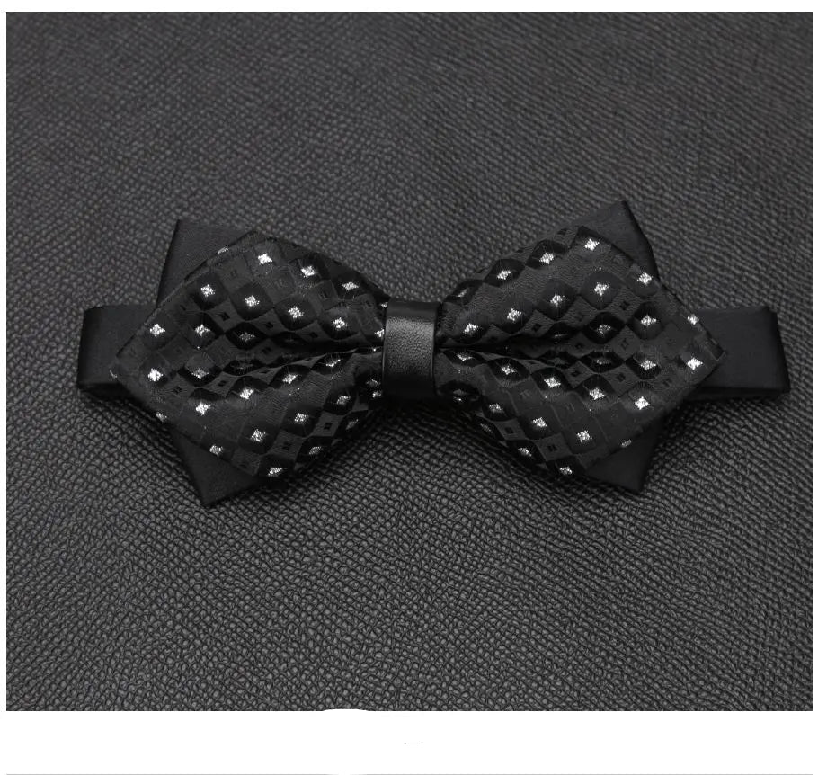 Luxurious Butterfly Bow Tie – Elegant Formal Accessory for Men