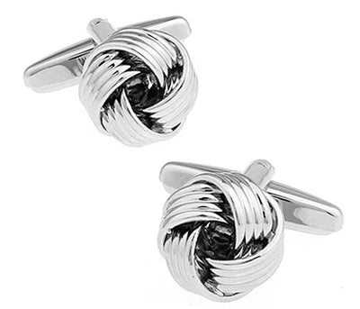 The Windsor Black Knot Cufflinks