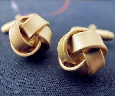 The Windsor Black Knot Cufflinks