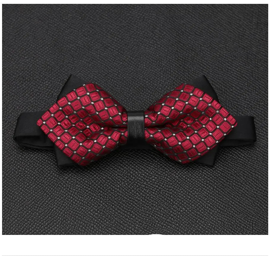 Luxurious Butterfly Bow Tie – Elegant Formal Accessory for Men