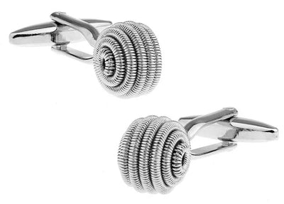 The Windsor Black Knot Cufflinks