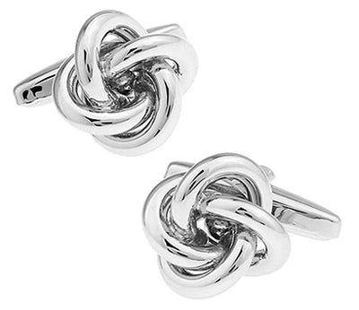 The Windsor Black Knot Cufflinks