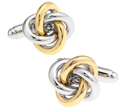 The Windsor Black Knot Cufflinks