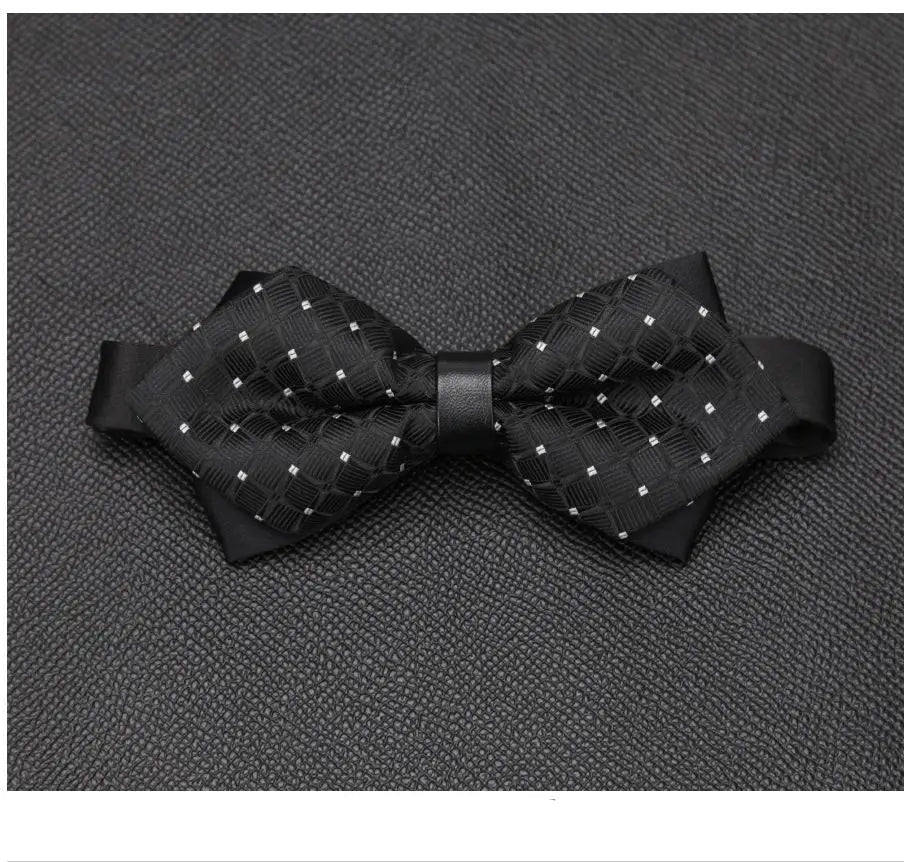 Luxurious Butterfly Bow Tie – Elegant Formal Accessory for Men