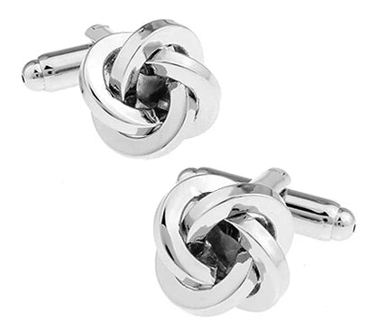 The Windsor Black Knot Cufflinks