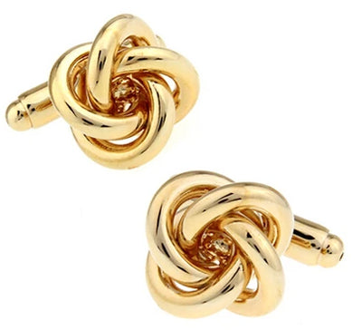 The Windsor Black Knot Cufflinks