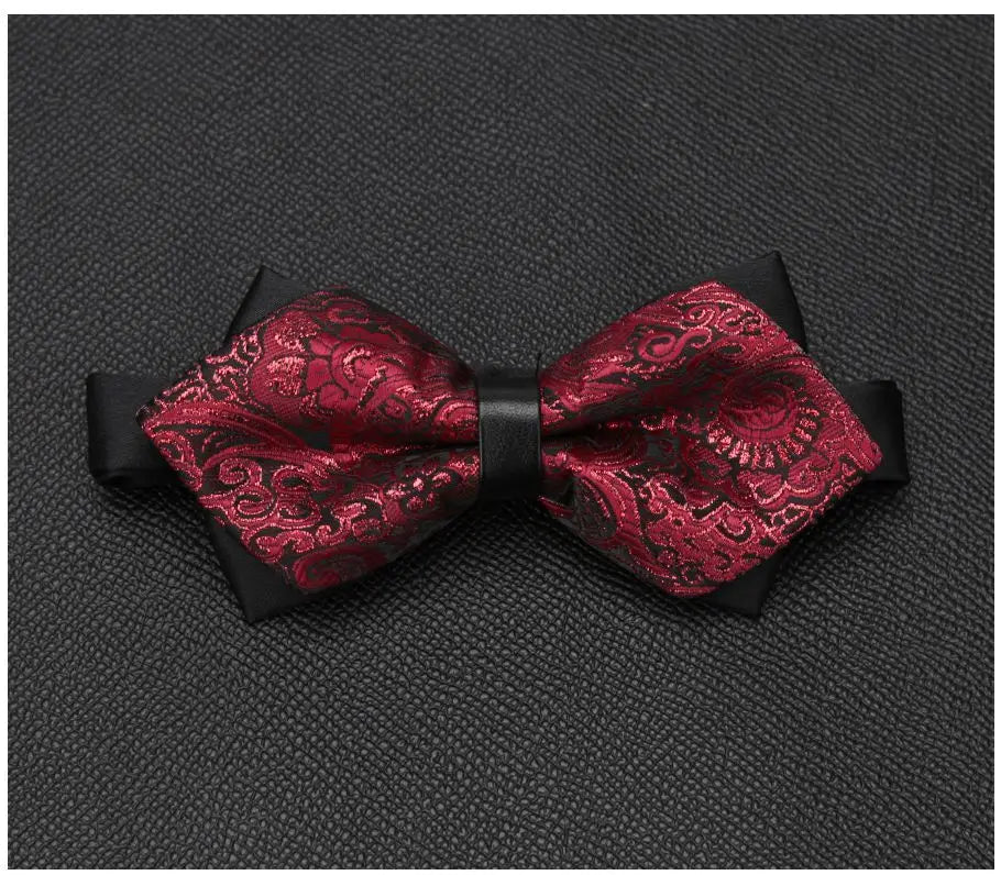 Luxurious Butterfly Bow Tie – Elegant Formal Accessory for Men