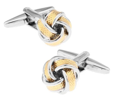The Windsor Black Knot Cufflinks