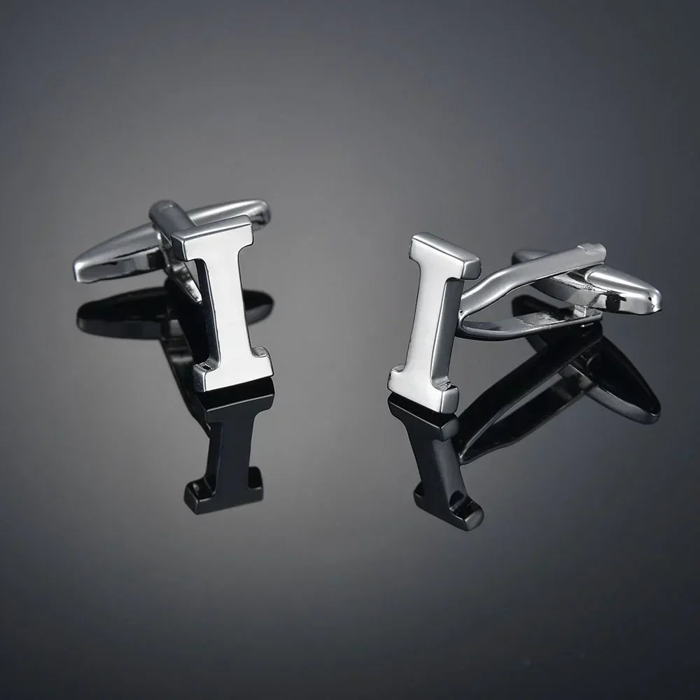 Monogram Elegance A–Z Cufflinks