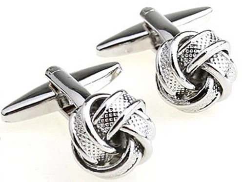 The Windsor Black Knot Cufflinks