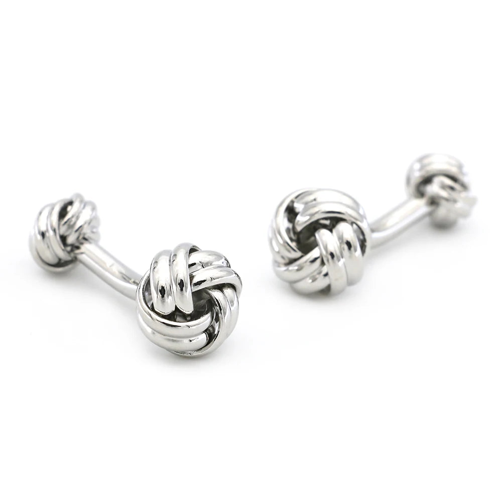 The Windsor Black Knot Cufflinks