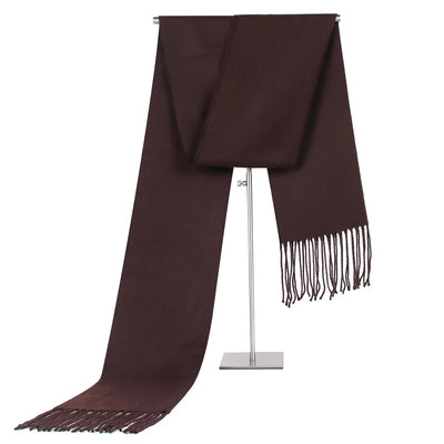 Velano Classic Cashmere-Feel Scarf – Timeless Warmth and Effortless Style