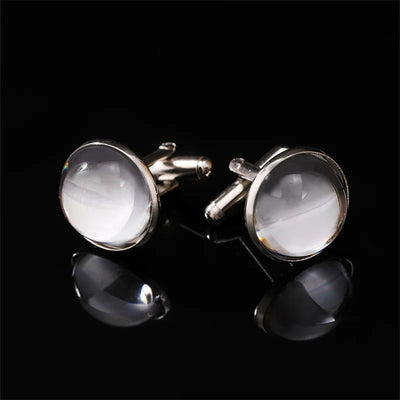 The Regent Crystal Cufflinks
