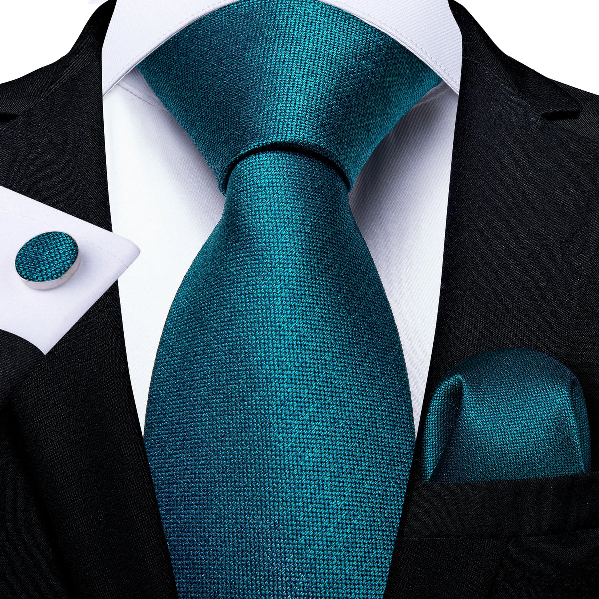 Elliot Textured Tie & Formal Accessories Set – 3 Piece