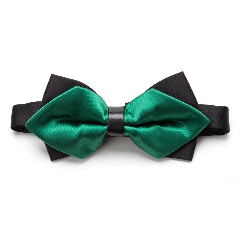 Classic Solid Bow Tie – Formal Bowknot for Weddings, Parties & Events
