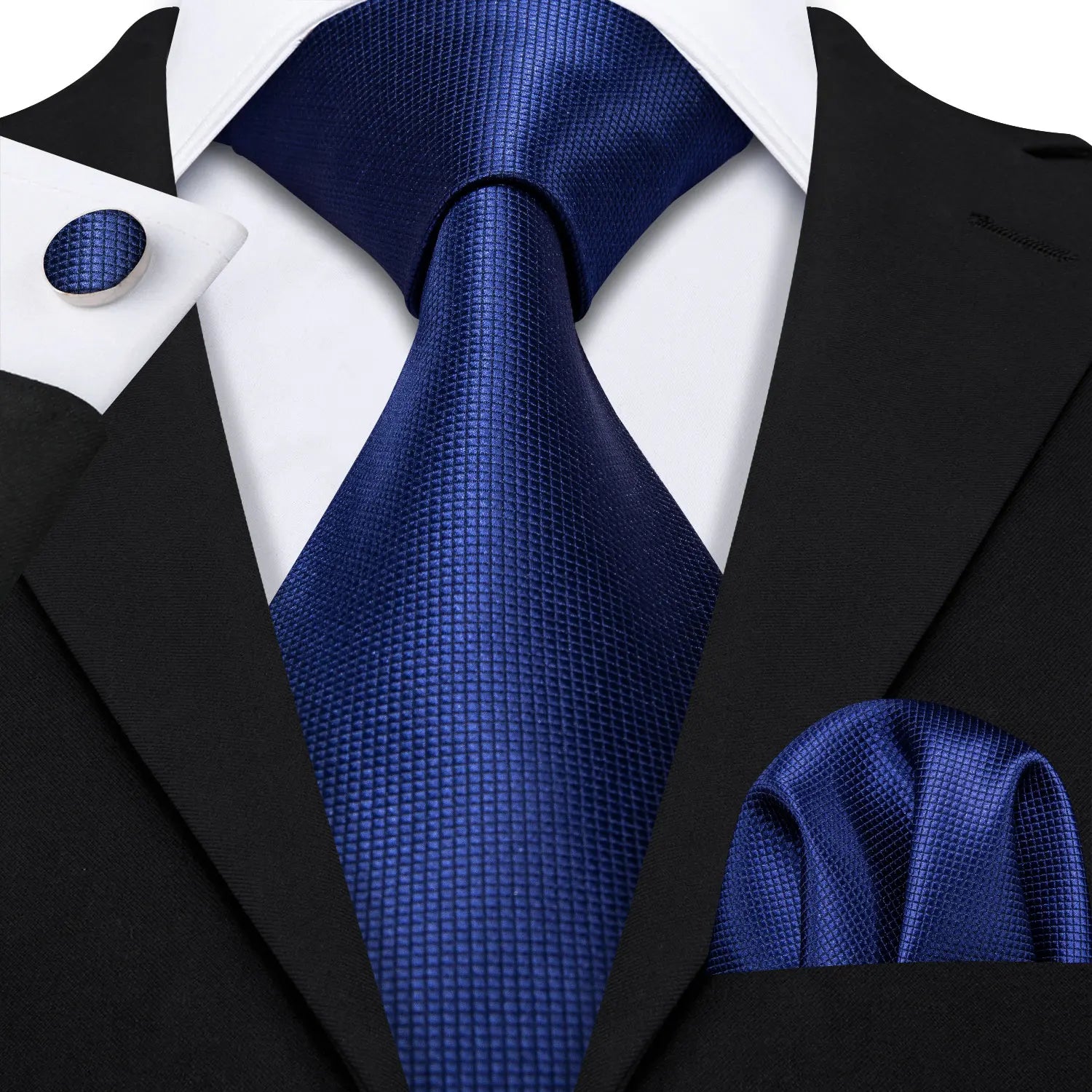 The Blue Spectrum Silk Tie Set