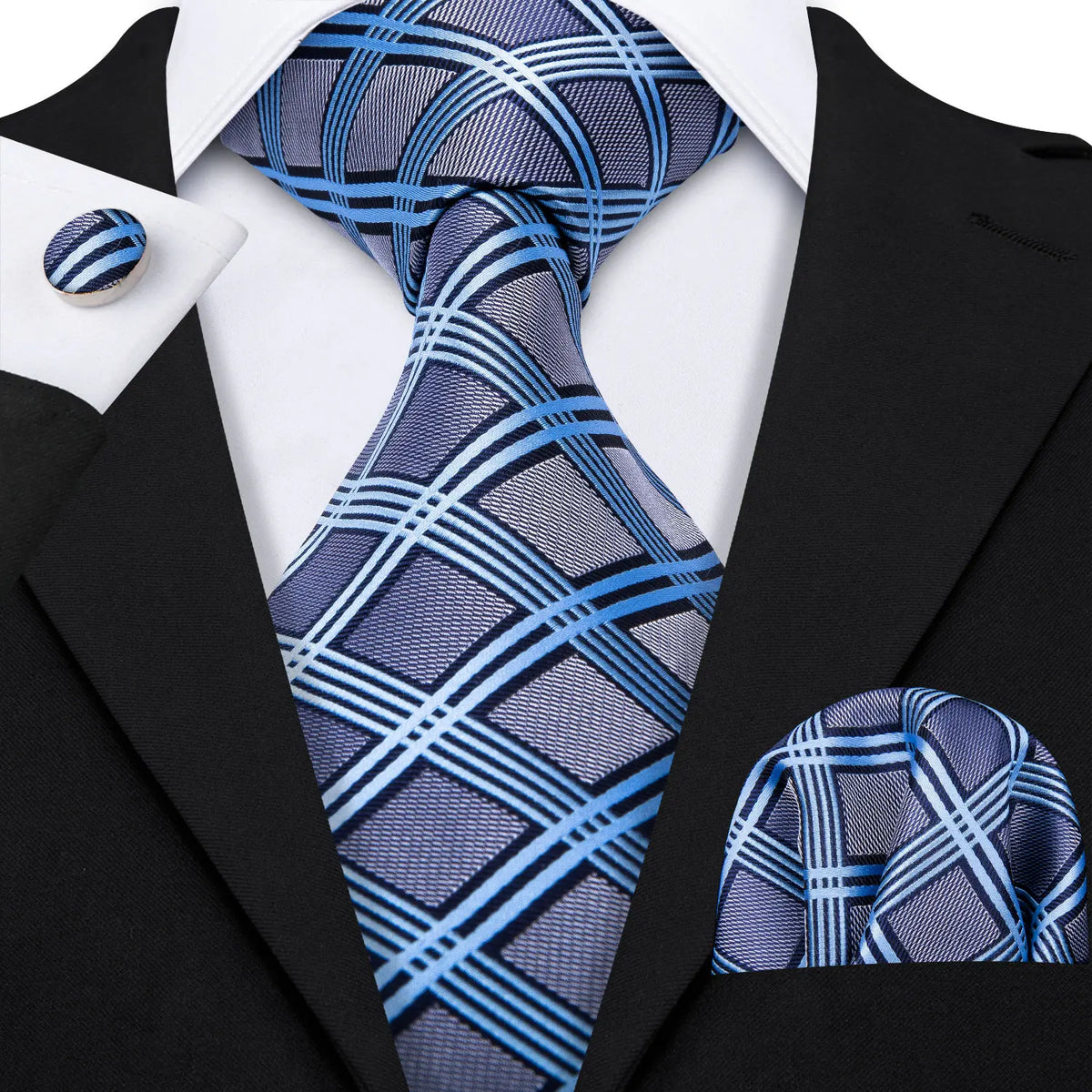 The Checkmate Plaid Tie Set