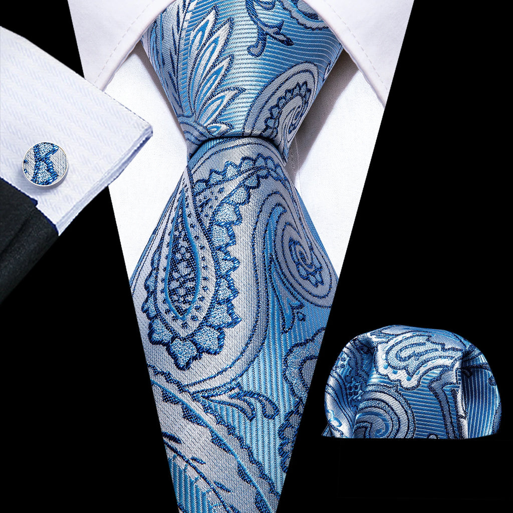 Blue Meridian Tie & Accessories Set
