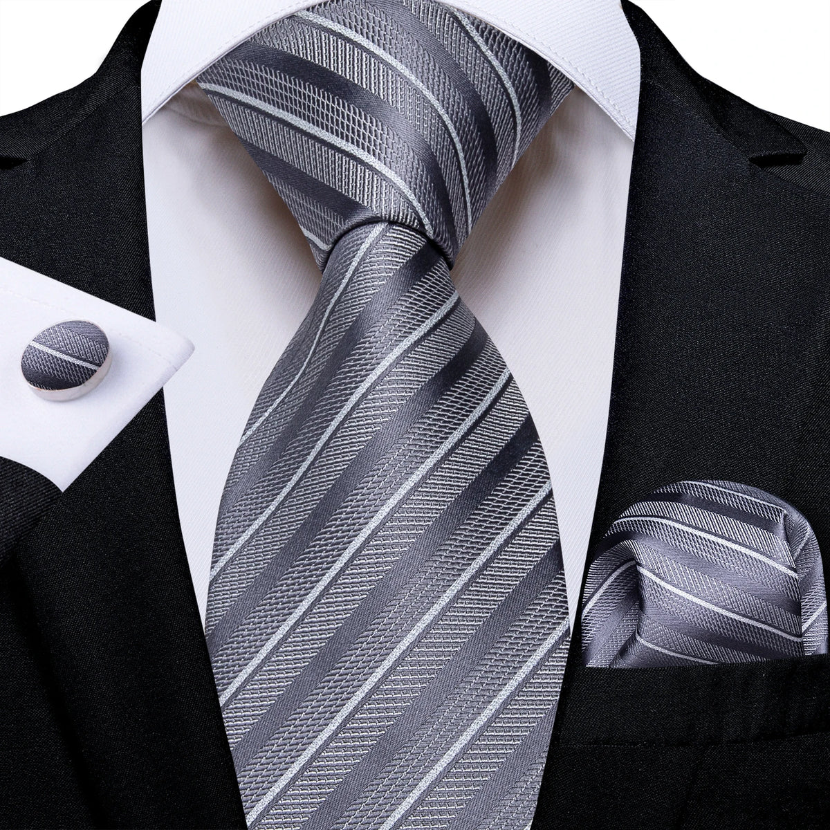 The Regent Stripe Tie Set
