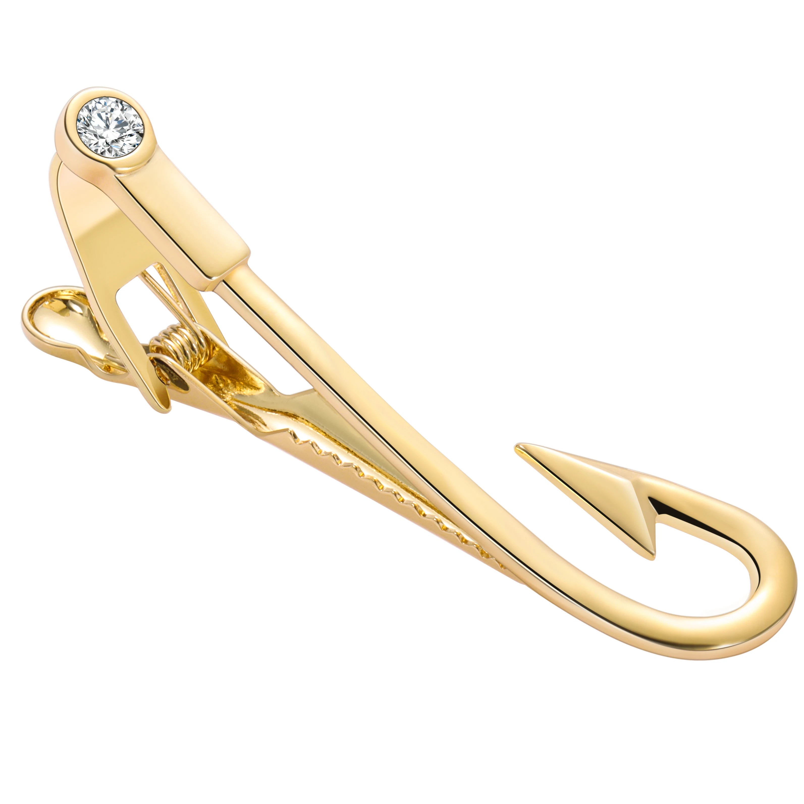 Aquatic Motif Tie Clip
