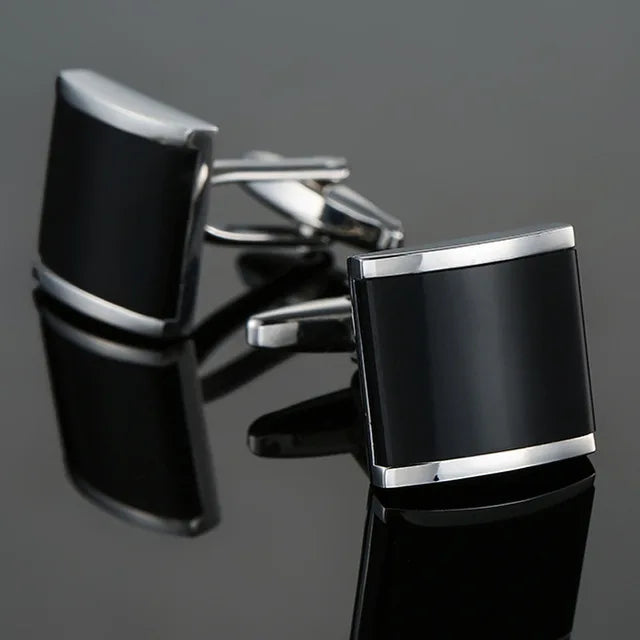 High-Quality Square Copper Cufflinks – Luxury Business & Formal Shirt Accessories for Men