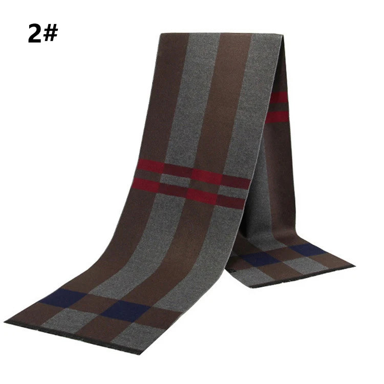 Marquis Cashmere Scarf – Refined Warmth for the Distinguished Man
