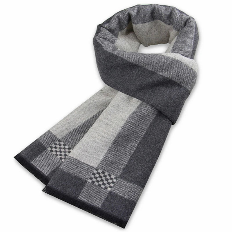 Arden Luxe Cashmere Scarf – Elegant Warmth for the Modern Gentleman
