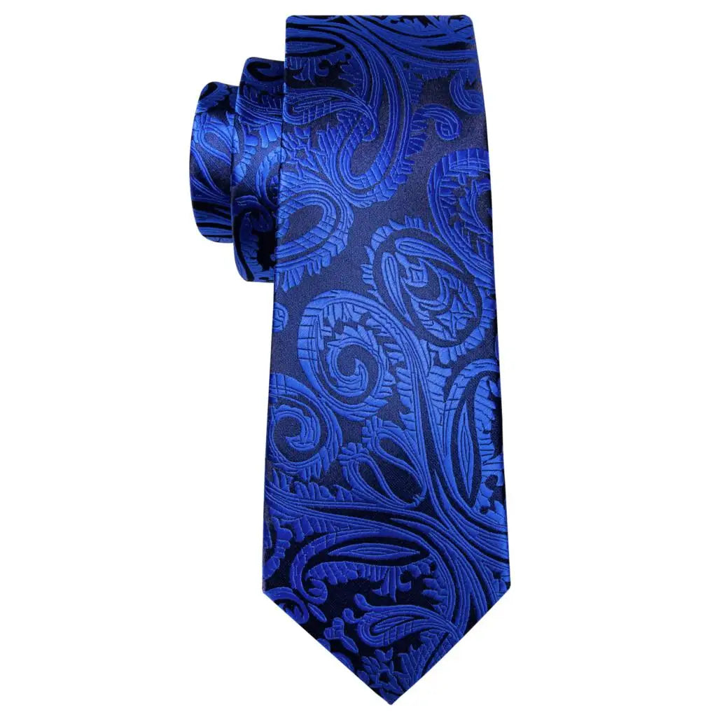 The Blue Spectrum Silk Tie Set