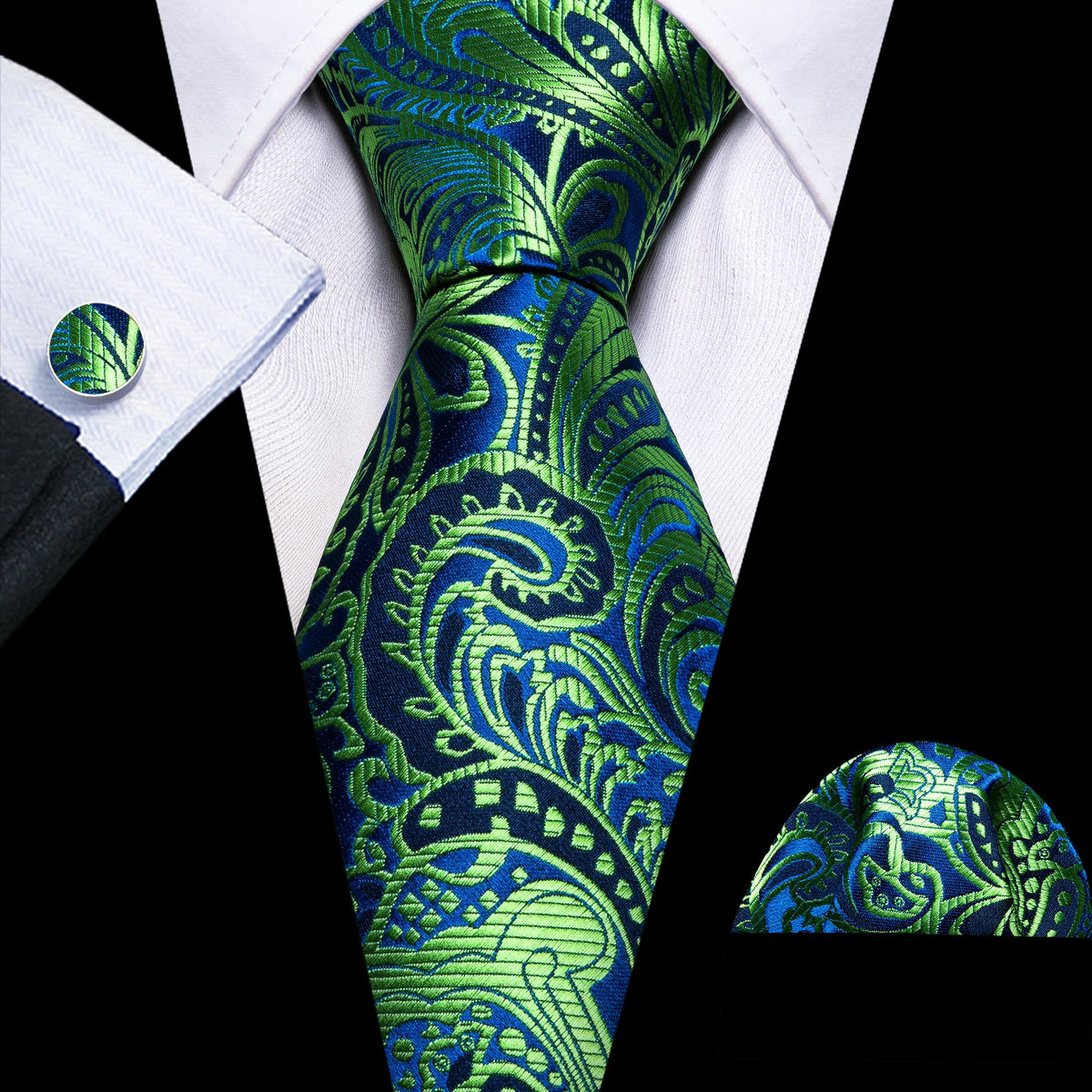 Verdant Signature Tie & Accessories Set
