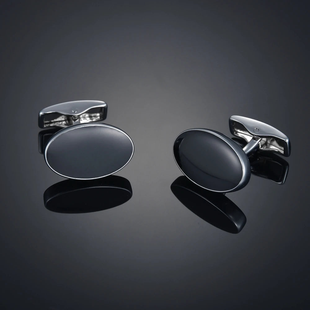 EternaStone Round & Oval Cufflinks