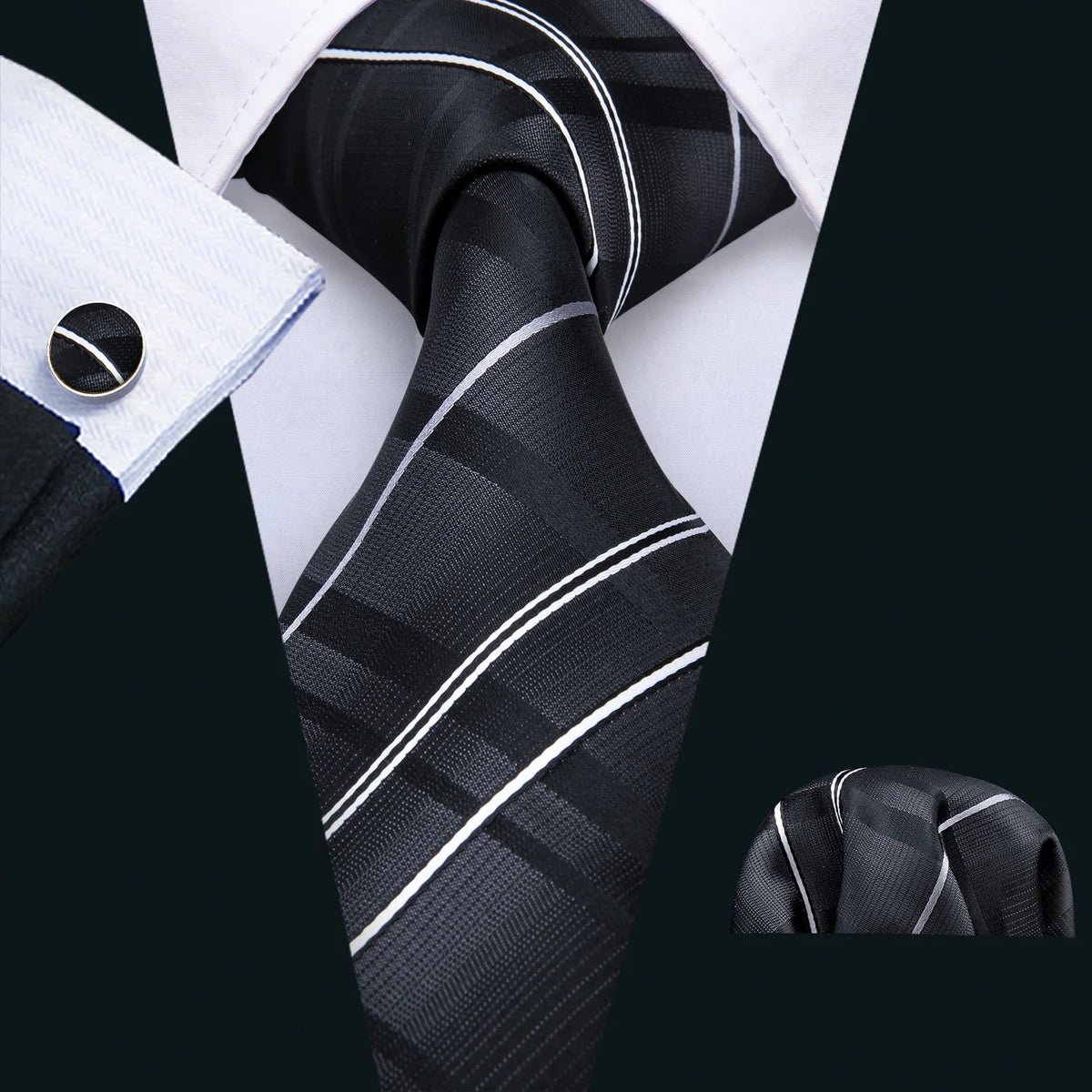 The Checkmate Plaid Tie Set