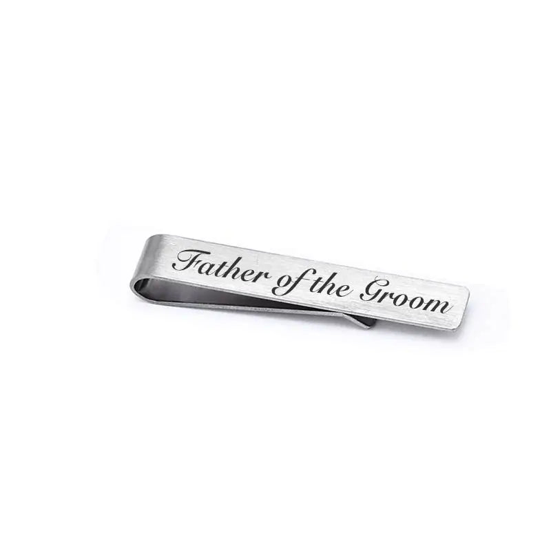 Classic Stainless Steel Men’s Tie Clip