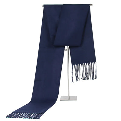 Velano Classic Cashmere-Feel Scarf – Timeless Warmth and Effortless Style