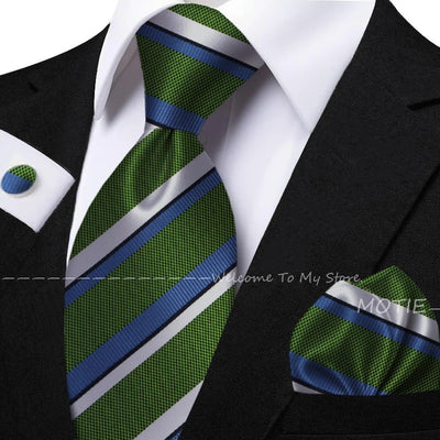 The Lancaster Striped Tie Set