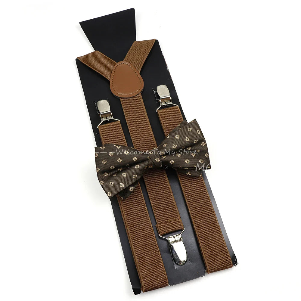 Langford Striped Suspenders