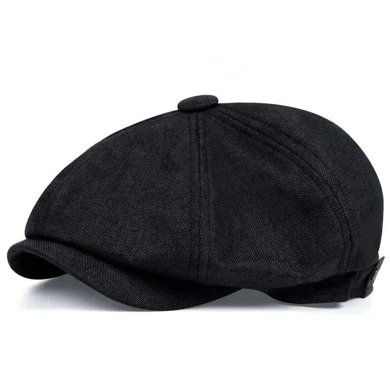 BristolCap™ Retro Peaky Blinders Beret – Classic Octagonal Newsboy Hat for Men