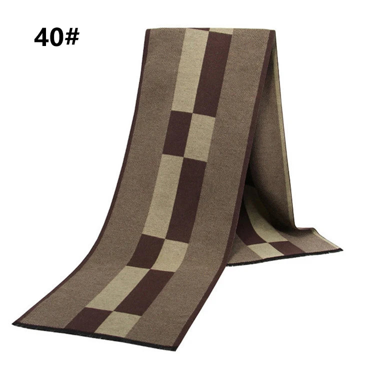 Marquis Cashmere Scarf – Refined Warmth for the Distinguished Man